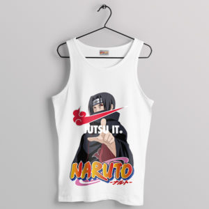 Nike Ninjutsu Itachi's Swoosh White Tank Top