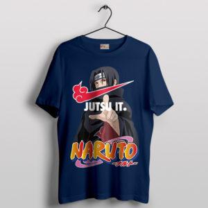 Ninja Nike Itachi's Jutsu Swoosh Navy T-Shirt