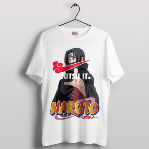 Ninja Nike Itachi's Jutsu Swoosh White T-Shirt