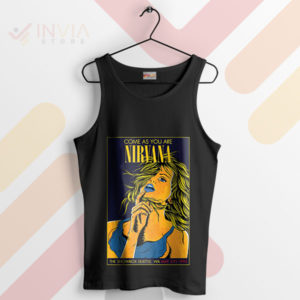 Nirvana's Seattle '93 Concert Memories Black Tank Top