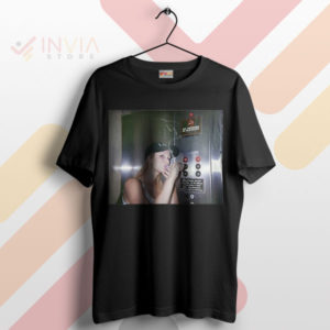 No Smoking All Glamour Paris Hilton Meme Black T-Shirt