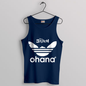 Ohana Trio Stripes Adidas Fashion Navy Tank Top