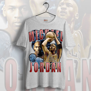 Old-School MJ Vintage Legend Sport Grey T-Shirt