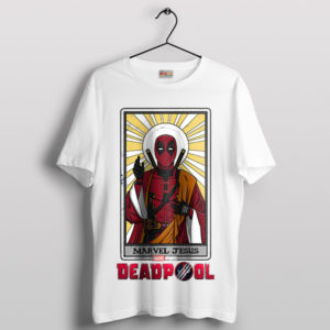 Our Deadpool Marvel Jesus Tarot White T-Shirt