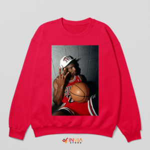 Own the Moment Jordan 3-Peat Red Sweatshirt