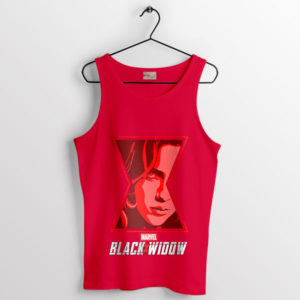 Own the Shadows Sexy Black Widow Red Tank Top
