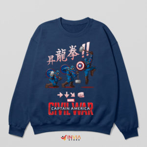 Patriotic Captain Shoryuken America Sweatshirt