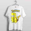 Pika-Pika in Springfield Bart Funny T-Shirt