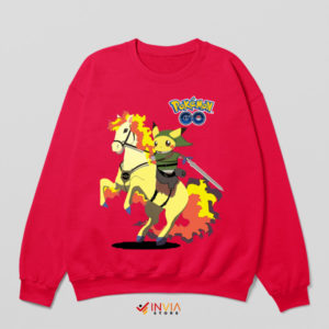 Pikachu's Adventure Zelda Horse Sweatshirt