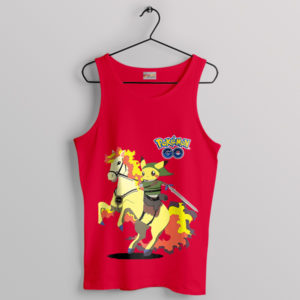 Pikachu's Journey Zelda Horse Tank Top