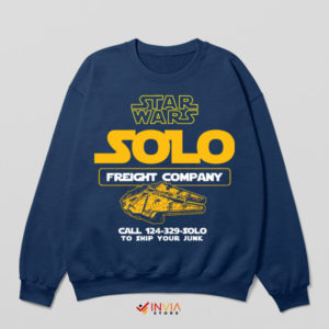 Pilot Your Destiny Han Solo's Falcon Navy Sweatshirt