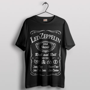 Pour Some Zeppelin Old Skool Whiskey T-Shirt