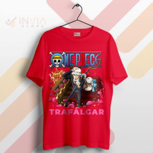 Power of Justice Wear Trafalgar Graphic Red T-Shirt