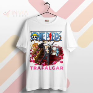 Power of Justice Wear Trafalgar Graphic White T-Shirt