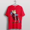 Purr-fectly Powerful Iron Cat Man T-Shirt