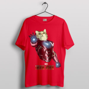 Purr-fectly Powerful Iron Cat Man T-Shirt