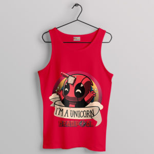 Rainbow Rebellion Deadpool I'm a Unicorn Tank Top