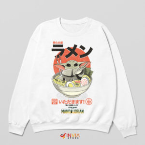 Ramen Journey with Baby Yoda Sweatshirt