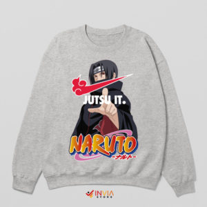 Rasengan Run Itachi's Nike Art Sport Grey Sweatshirt