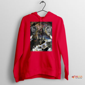 Rask in Action Boston Bruins NHL Red Hoodie