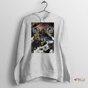 Rask in Action Boston Bruins NHL Sport Grey Hoodie