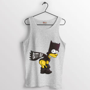 Rear-ly Funny Butt Boy Bart Sport Grey Tank Top