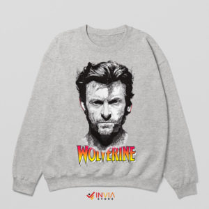 Reawakening Hugh Jackman Wolverine Sport Grey Sweatshirt