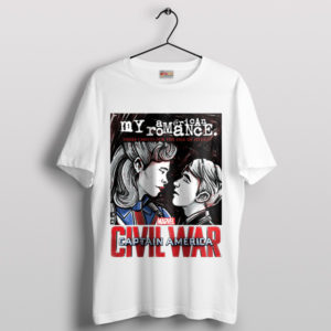 Retro Chemical Romance Peggy and Rogers White T-Shirt