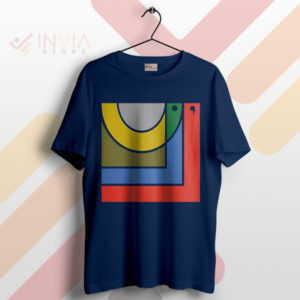 Retro Fan Art Tribute Bon Iver Album Navy T-Shirt