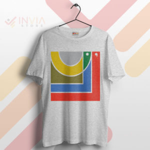 Retro Fan Art Tribute Bon Iver Album Sport Grey T-Shirt