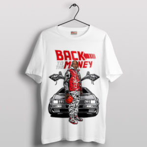 Retro Future Michael Jordan Back to the Money White T-Shirt