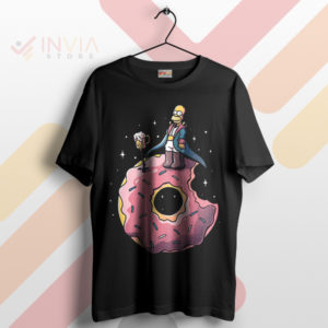 Retro Homer In Donut Paradise Graphic T-Shirt