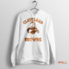 Retro Reign Swagger the Dog Browns Hoodie