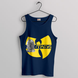 Richard Morgan Fliehr Wu Tang Navy Tank Top
