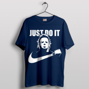 Rise Above Michael Myers Just Do It Navy T-Shirt