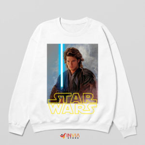 Rise of the Chosen Star Wars White Sweatshirt