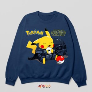 Rise to Power Pikachu with Dark Side Navy Sweatshirt