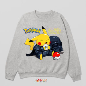 Rise to Power Pikachu with Dark Side Sport Grey Sweatshirt