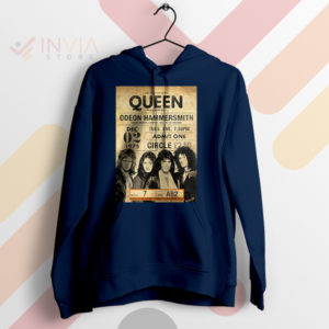 Rock Revolution The Champions Live 1975 Navy Hoodie