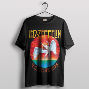 Rock Through Time Zeppelin US Tour '75 T-Shirt