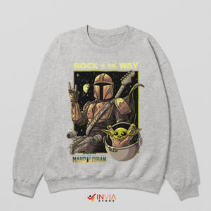 Rock the Galaxy The Mandalorian Sport Grey Sweatshirt