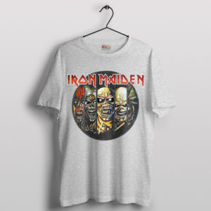 Rock with the Beasts Maiden Monster Sport Grey T-Shirt