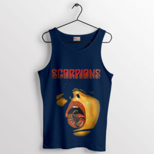 Rocking Masterpieces Fans Scorpions Navy Tank Top