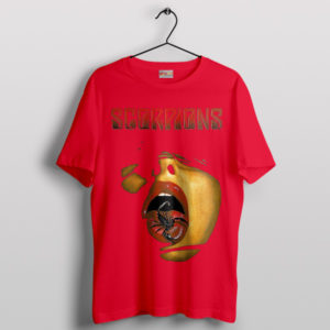 Rocking with Scorpions Feel the Belief Red T-Shirt