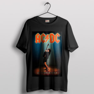 Rocks Never Die AC DC Vintage Black T-Shirt