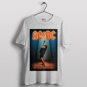 Rocks Never Die AC DC Vintage Sport Grey T-Shirt