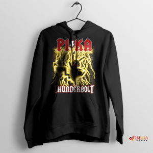 Rockstar Pikachu Thunderbolt AC DC Hoodie
