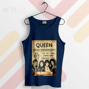 Royal Rock Odeon Hammersmith 1975 Navy Tank Top
