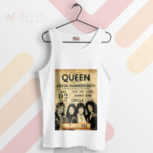 Royal Rock Odeon Hammersmith 1975 White Tank Top
