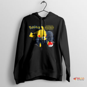 Rule Them All Pikachu with Dark Side Black Hoodie